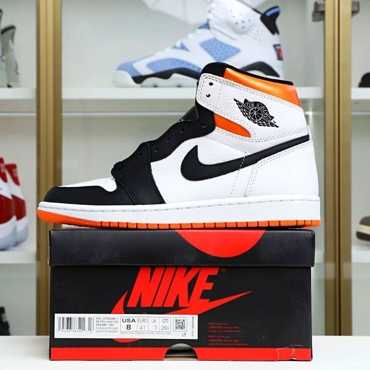 Jordan Electro Orange' High 1 OG Air Retro 0127